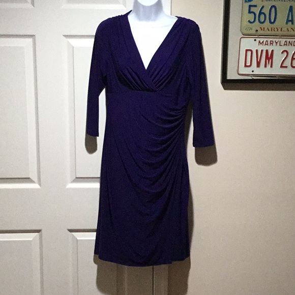 Ralph Lauren Dresses & Skirts - Ralph Lauren Royal Purple Dress - Size 8